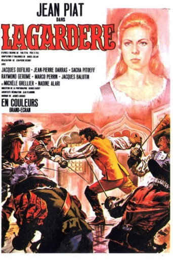 Póster de Les Aventures de Lagardère