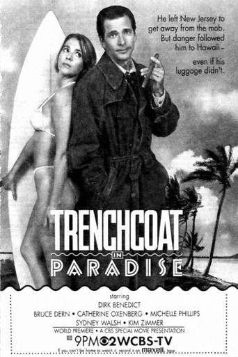 Póster de Trenchcoat in Paradise