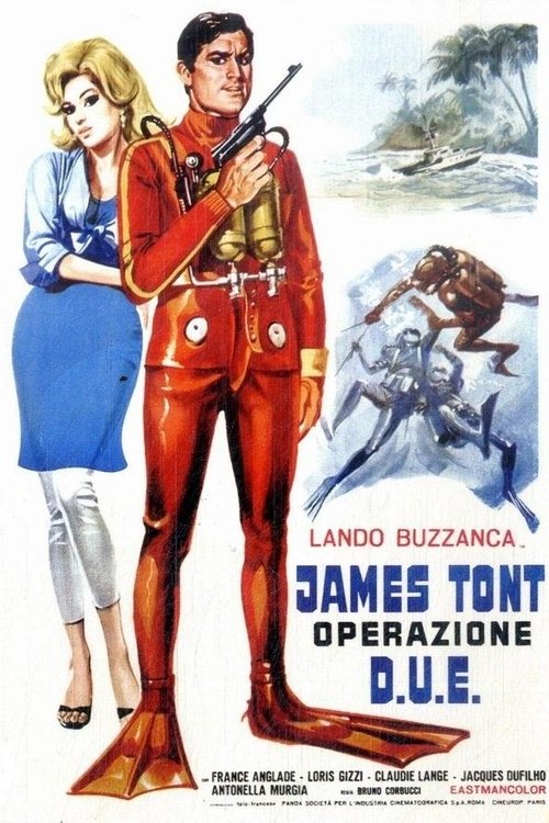 Póster de James Tont operazione D.U.E.