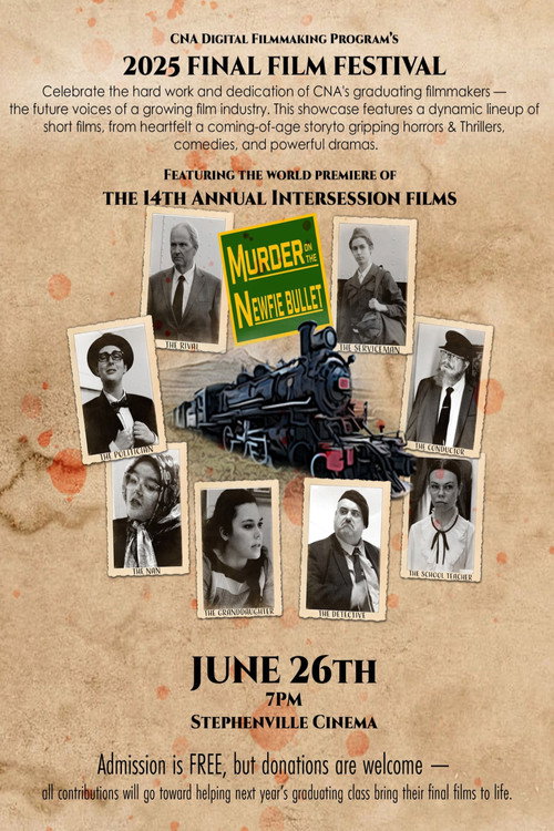 Póster de Murder on the Newfie Bullet