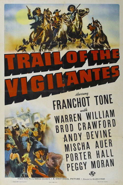 Póster de Trail of the Vigilantes