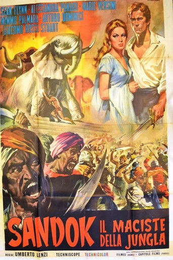 Póster de Sandok, il Maciste della giungla