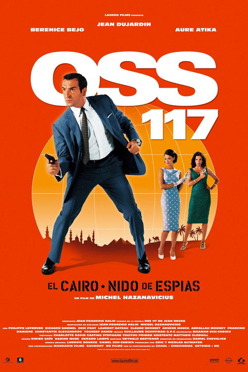 Póster de OSS 117 : Le Caire, nid d'espions