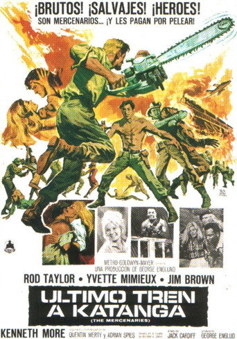 Póster de Los mercenarios