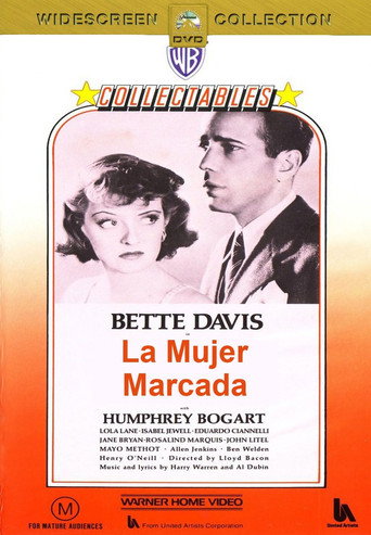 Póster de La mujer marcada