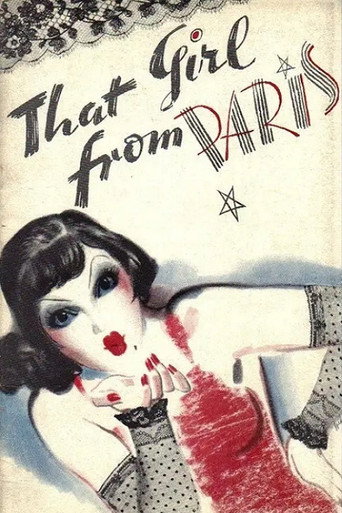 Póster de That Girl from Paris