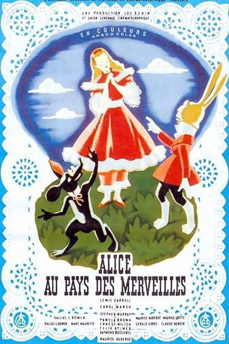 Póster de Alice au pays des Merveilles