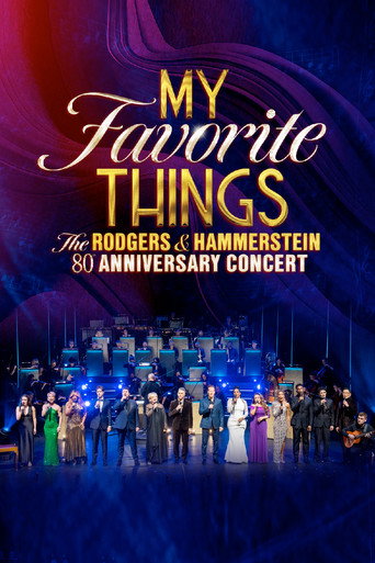 Póster de My Favorite Things: The Rodgers & Hammerstein 80th Anniversary Concert