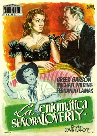Póster de The Law and the Lady