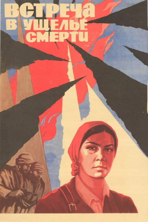 Póster de Встреча в ущелье смерти