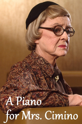Póster de A Piano for Mrs. Cimino