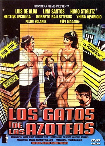 Póster de Los gatos de las azoteas