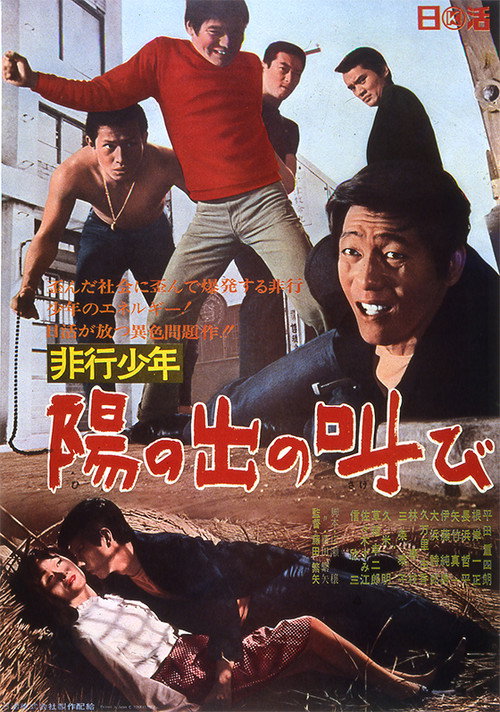 Póster de 非行少年 陽の出の叫び