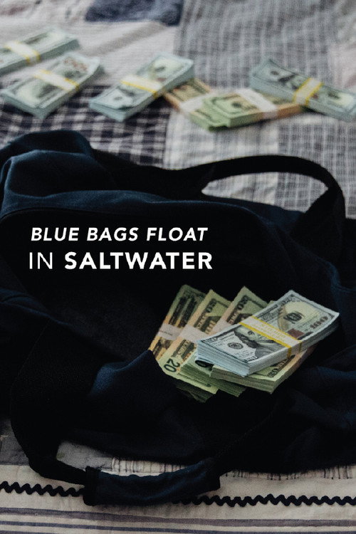 Póster de Blue Bags Float in Saltwater