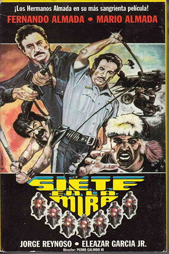 Póster de Siete en la mira