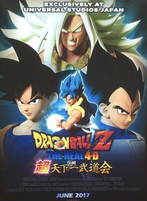 Póster de Dragon Ball Z: The Real 4-D at 超天下一武道会