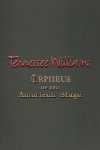Póster de Tennessee Williams: Orpheus of the American Stage