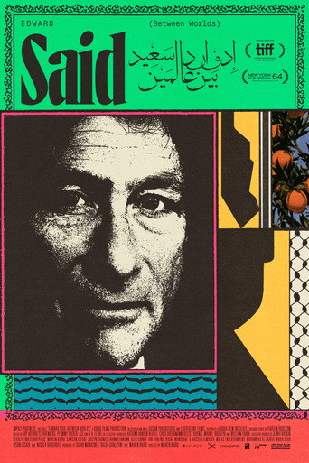 Póster de Edward Said: Between Worlds