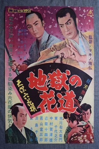 Póster de 天保六花撰　地獄の花道