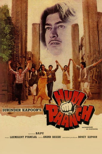 Póster de Hum Paanch