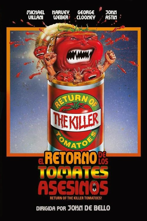 Póster de El retorno de los tomates asesinos