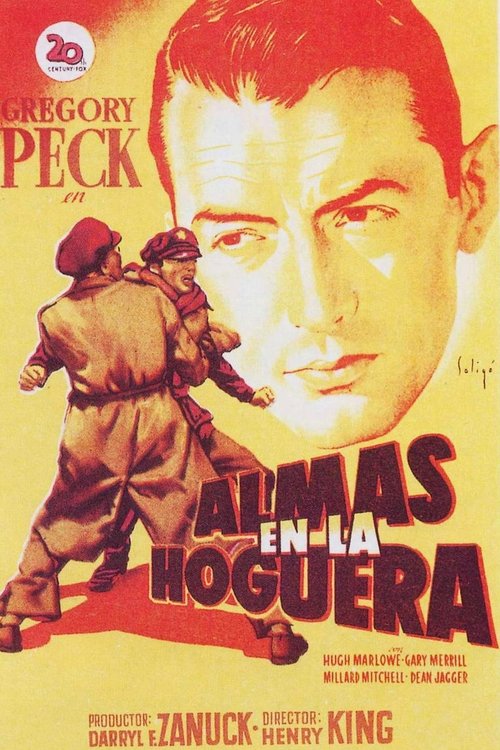 Póster de Almas en la hoguera