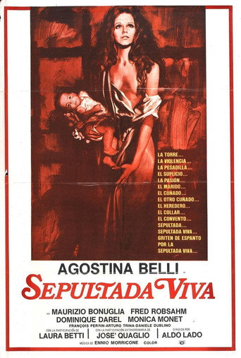 Póster de Sepolta viva