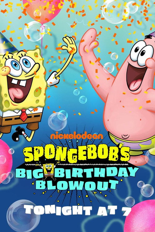 Póster de La gran fiesta: Cumpleaños de Bob Esponja