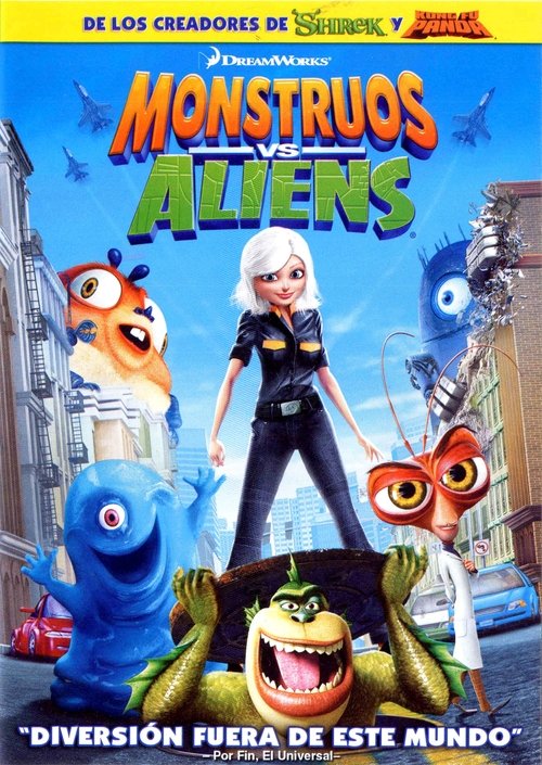Póster de Monstruos vs Aliens