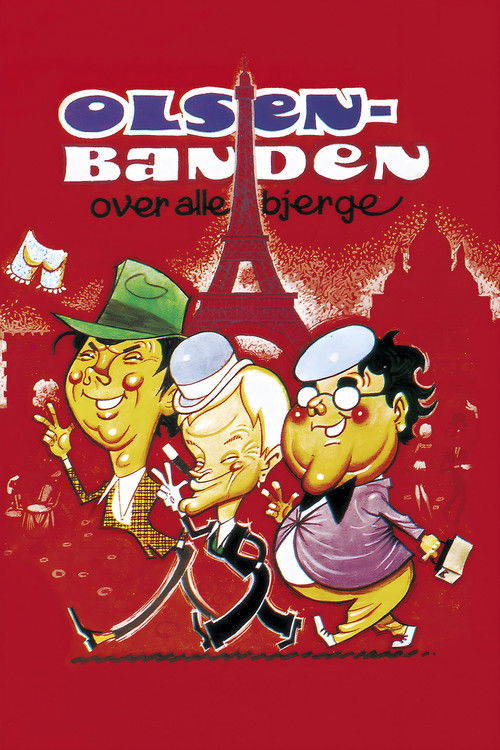 Póster de Olsen-banden over alle bjerge