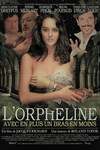 Póster de L'Orpheline avec en plus un bras en moins