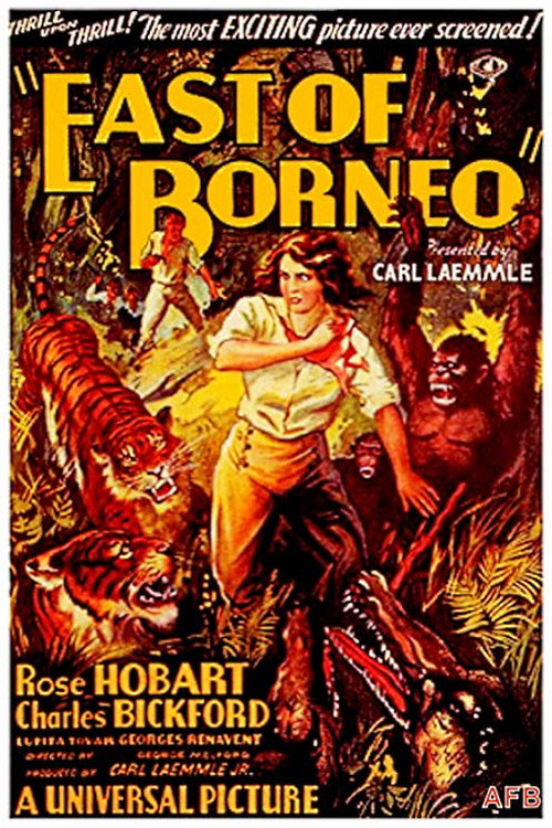 Póster de East of Borneo