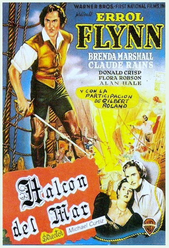 Póster de El halcón de los mares