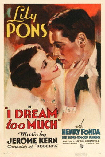 Póster de I Dream Too Much