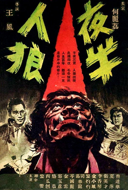 Póster de 夜半人狼