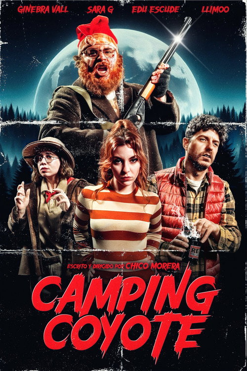 Póster de Camping Coyote