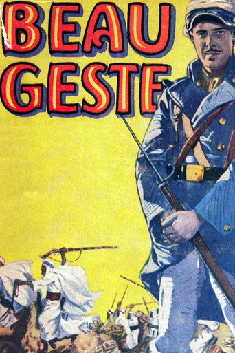Póster de Beau Geste