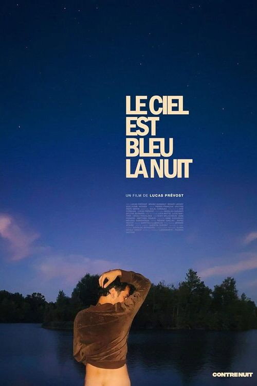 Póster de Le ciel est bleu la nuit