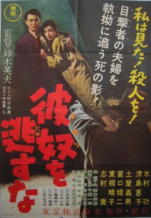 Póster de 彼奴を逃すな