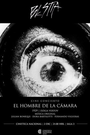 Póster de El hombre de la cámara