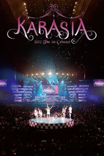 Póster de KARA 1st JAPAN TOUR 2012 KARASIA
