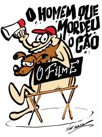 Póster de O Homem Que Mordeu o Cão: O Filme