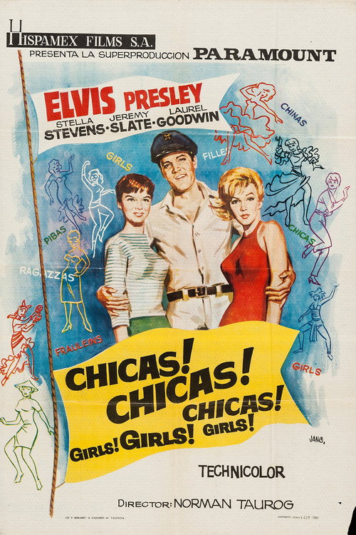 Póster de ¡Chicas! ¡Chicas! ¡Chicas!