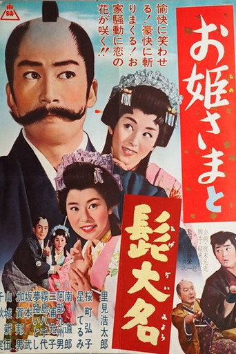 Póster de お姫さまと髭大名