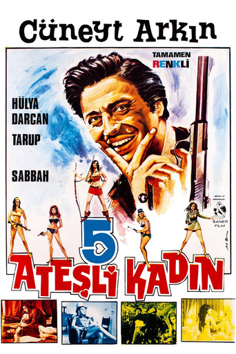 Póster de Beş Ateşli Kadın