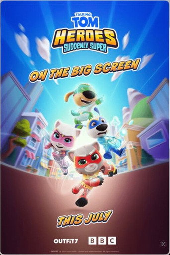Póster de Talking Tom Hero’s on the Big Screen