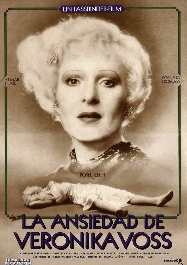 Póster de Die Sehnsucht der Veronika Voss