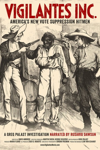 Póster de Vigilantes INC. - America's New Vote Suppression Hitmen
