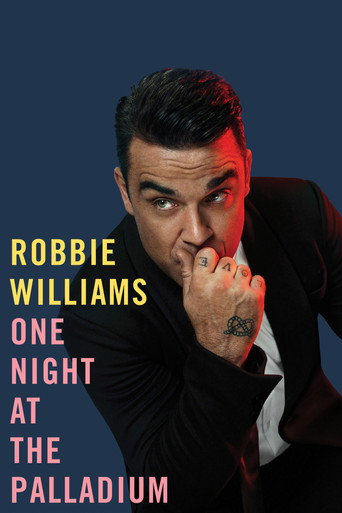 Póster de Robbie Williams - One Night At the Palladium