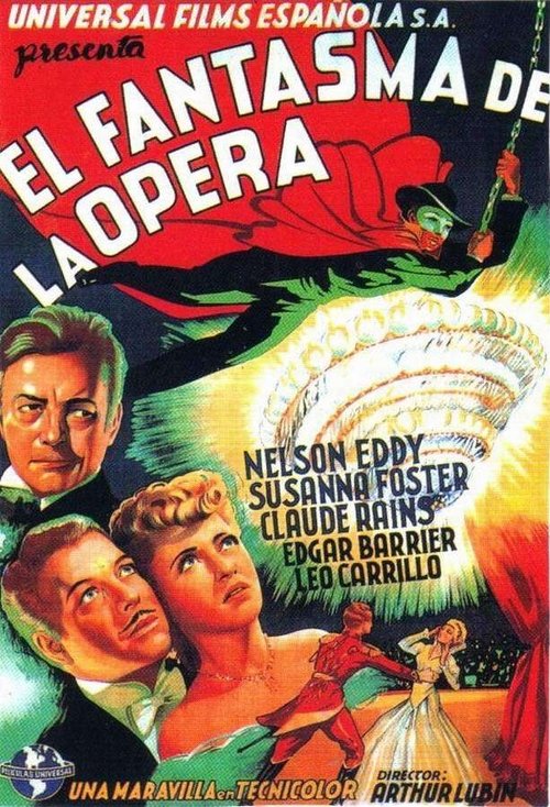 Póster de Fantasma de la Ópera